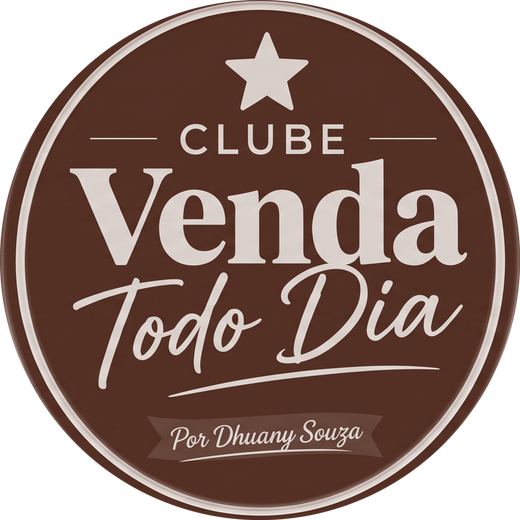 Selo oficial do Clube Venda Todo Dia, por Dhuany Souza