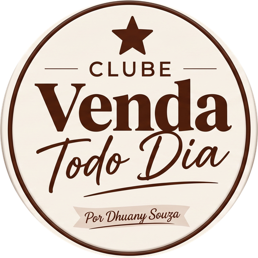 Selo oficial do Clube Venda Todo Dia, por Dhuany Souza